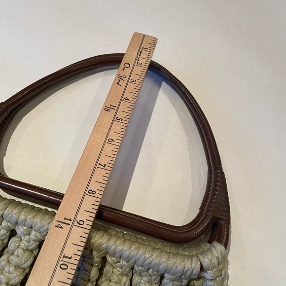 Vintage Macrame Boho Style Tote Bag - Picture 7 of 8